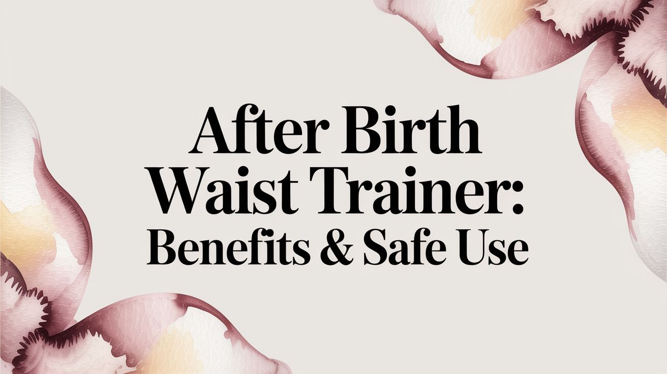 After Birth Waist Trainer: Benefits & Safe Use