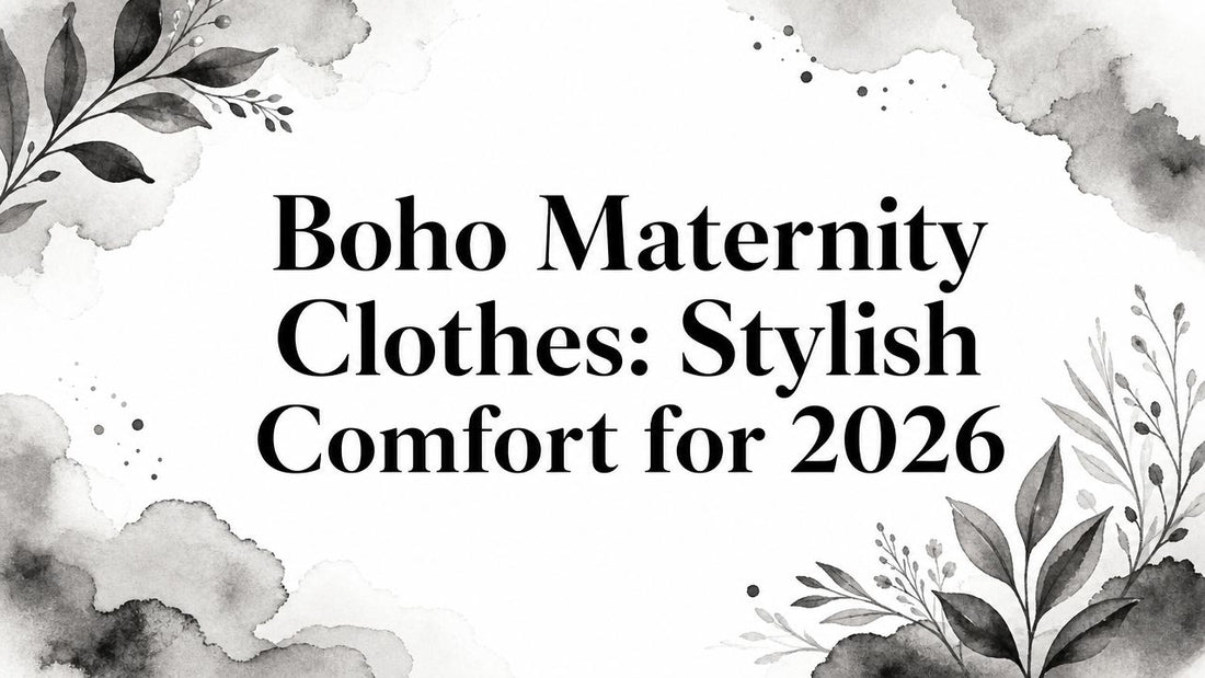Boho Maternity Clothes: Stylish Comfort for 2026