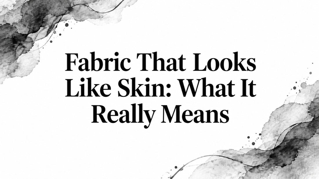 Fabric That Looks Like Skin: What It Really Means