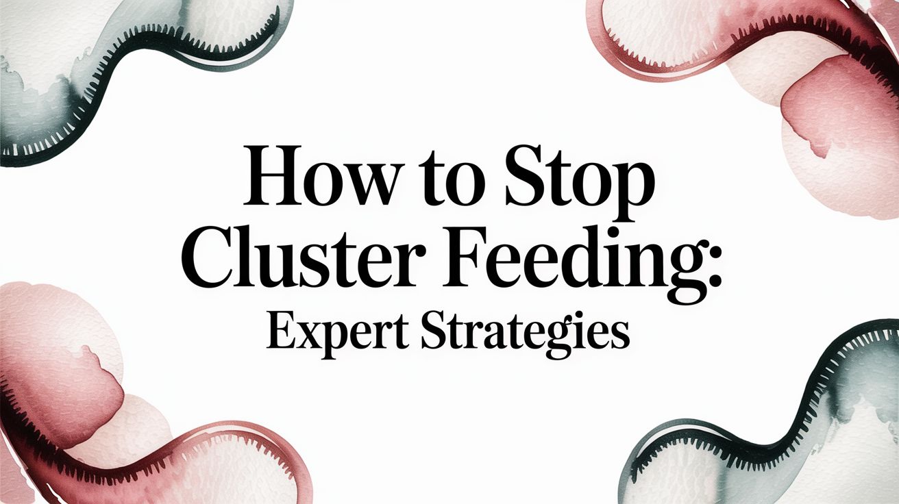 How to Stop Cluster Feeding: Expert Strategies