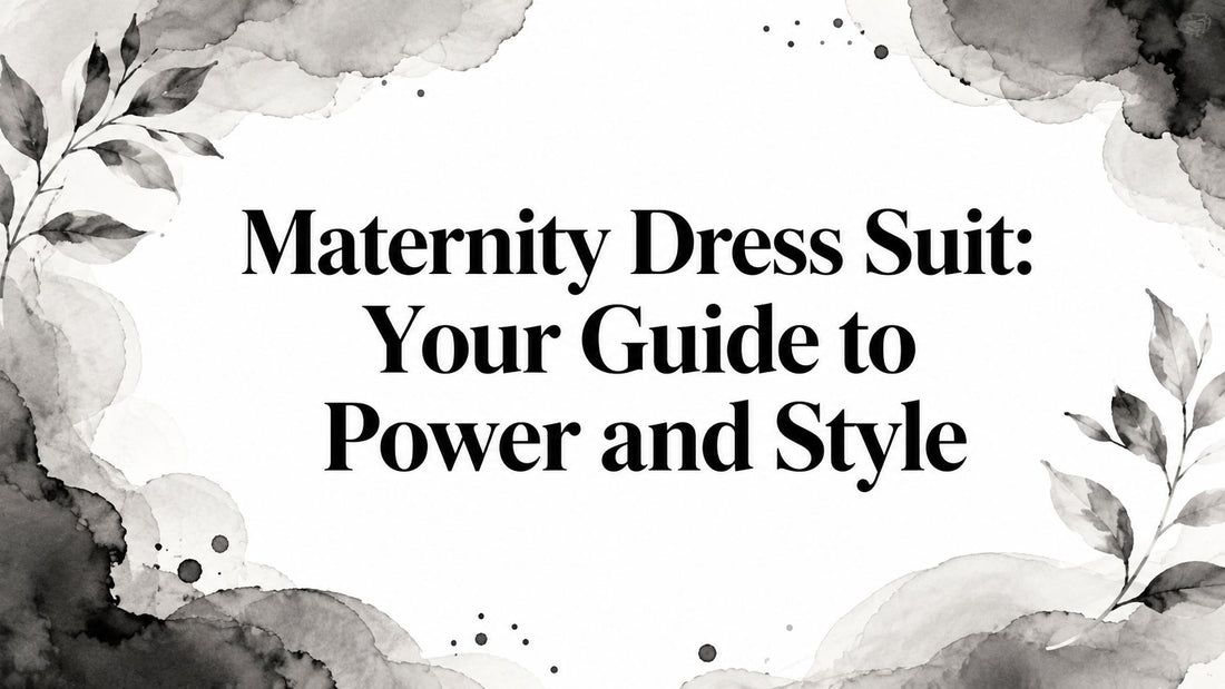 Maternity Dress Suit: Your Guide to Power and Style