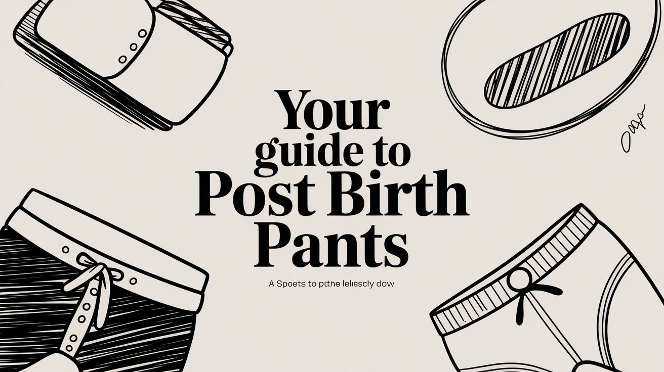 Your Guide to Post Birth Pants