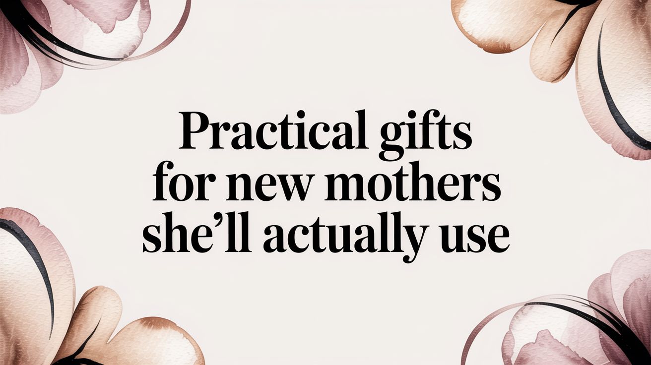 Practical Gifts For New Mothers She'll Actually Use