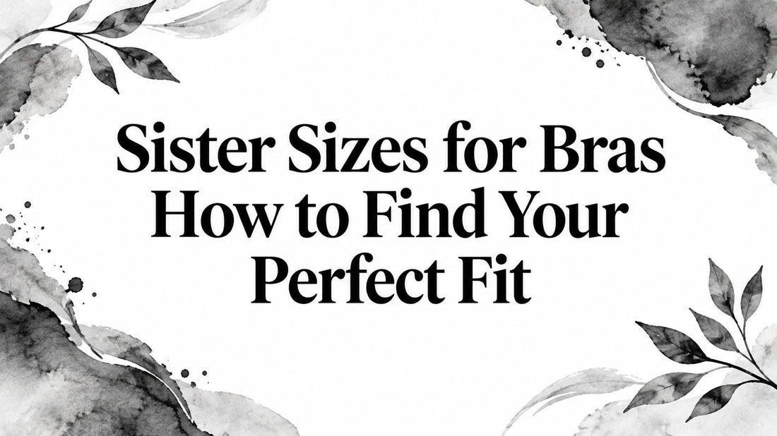 Sister Sizes for Bras How to Find Your Perfect Fit